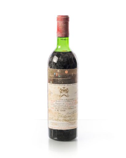 null 1 bottle CHÂTEAU MOUTON-ROTHSCHILD
Year : 1971
Appellation : PAUILLAC
Remarks...
