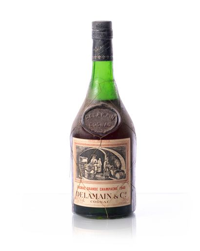 null 1 bouteille (70 cl. – 40°) COGNAC Grande Champagne – DELAMAIN Cie
Année : NM
Appellation...