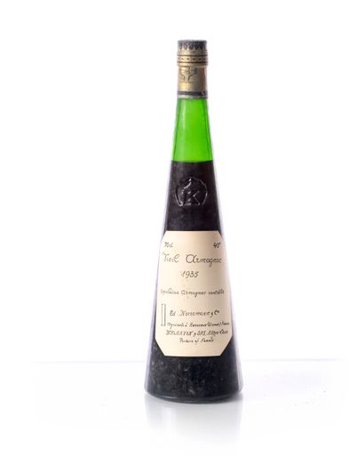 null 1 bouteille (70 cl. – 40°) Vieil ARMAGNAC Ed. KRESSMANN Co
Année : 1935
Appellation...