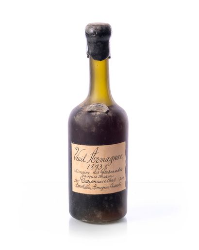 null 1 bottle (70 cl. - 38,5°) Vieil ARMAGNAC Domaine des PERSENADES - jacques MAROU...