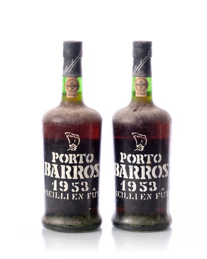 null 2 bouteilles (70 cl. – 20°) PORTO BARROS 
Année : 1953
Appellation : PORTO
Remarques...