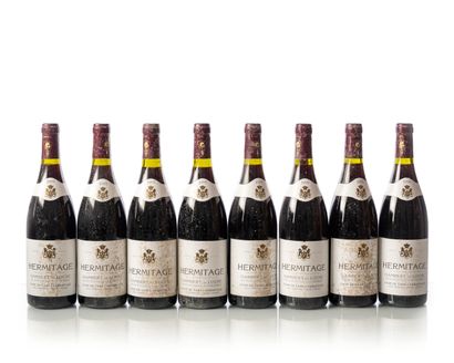 8 bottles HERMITAGE GAMBERT DE LOCHE
Year...