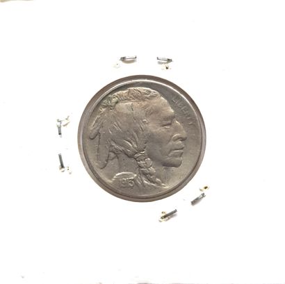 null 5 American cents Buffalo Nickel 1913 S (VG or TTB)