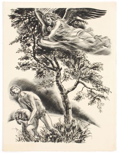 null Albert DECARIS (1901-1988)
Adam and Eve cast out of paradise
SAMSON AGONISTES...