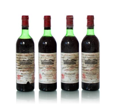 null 4 bottles GRAND PUY LACOSTE
Year : 1977
Appellation : GCC5 PAUILLAC
Remarks...