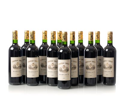 null 12 bottles CHÂTEAU SIRAN
Year : 2007
Appellation : MARGAUX
Remarks : Good ;...