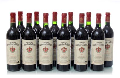 null 12 bottles CHÂTEAU CANON-LA-GAFFELIÈRE
Year : 1990
Appellation : SAINT-ÉMILION...
