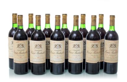 null 12 bottles CHÂTEAU HAUT-BATAILLEY 
Year : 1987
Appellation : GCC5 PAUILLAC
Remarks:...