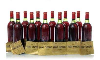 null 12 bottles CHÂTEAU BRANE-CANTENAC 
Year : 1983
Appellation : GCC2 MARGAUX
Remarks...