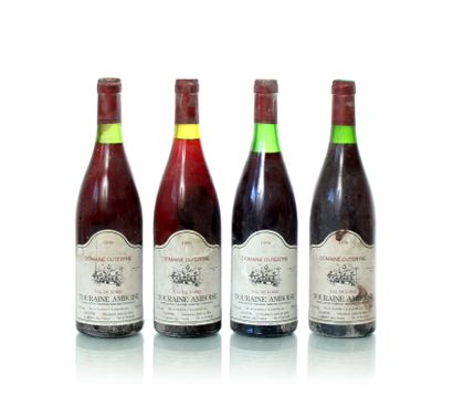null 4 bottles DOMAINE DUTERTRE 
Year : 1990
Appellation : TOURAINE - AMBOISE
Remarks...