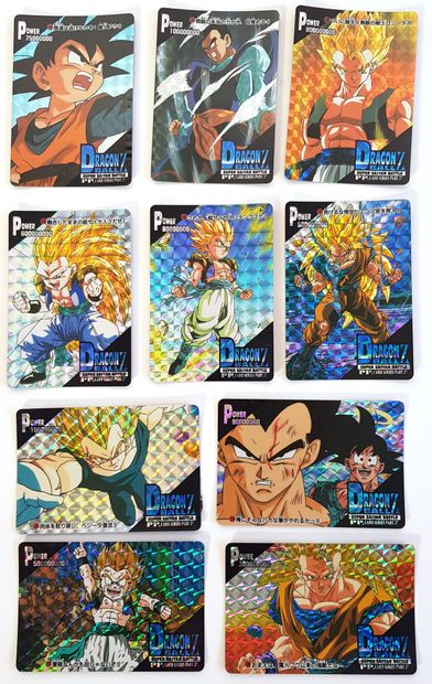 null DRAGONBALL Z - Collectible playing cards : 10 cards
- PP Card Series prismes...