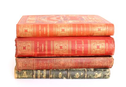 null Jules VERNE
Suite of four books published by HETZEL
- La Jangada 800 lieus sur...