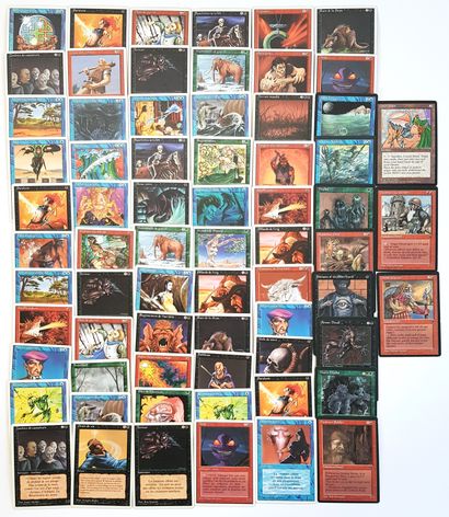 null MAGIC The Gathering playing cards, 3rd edition 1994
Approx. 57 cards, various...