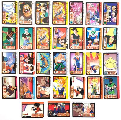 null DRAGONBALL Z – Carte à jouer et à collectionner : 31 cartes
-	22 cartes Carddass...
