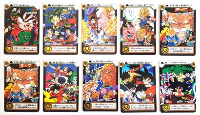 null DRAGONBALL Z - Collectible playing cards : 10 cards
- 9 Carddass Hondan cards...