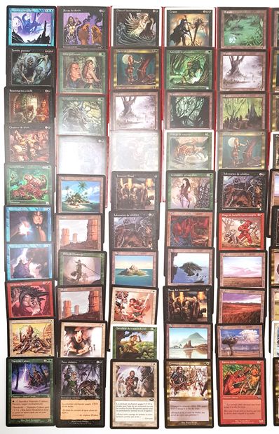 null MAGIC The Gathering playing cards, approx. 119 cards various illustrators :...
