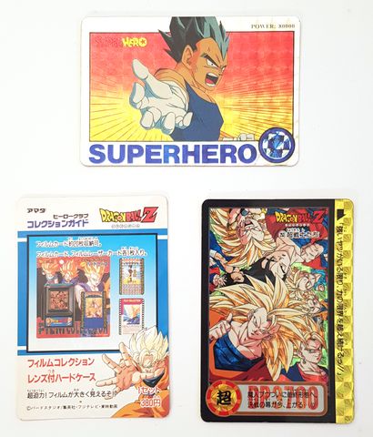 null DRAGONBALL Z - Collectible playing card: 3 cards
- Superhero card Vegeta - The...