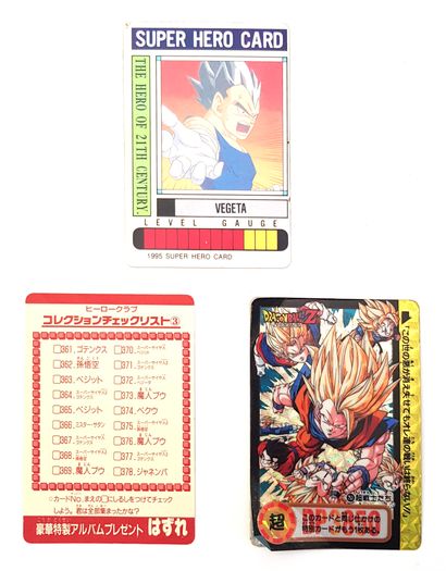 null DRAGONBALL Z - Collectible playing card: 3 cards
- Superhero card Vegeta - The...