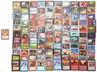 null MAGIC The Gathering playing cards, 4th edition 1995
Approx. 111 cards by various...