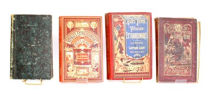 null Jules VERNE
Suite of four books published by HETZEL
- La Jangada 800 lieus sur...