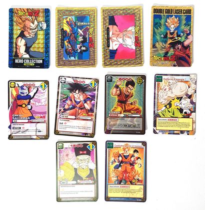 null DRAGONBALL Z – Carte à jouer et à collectionner : 10 cartes
-	Hero Collection...