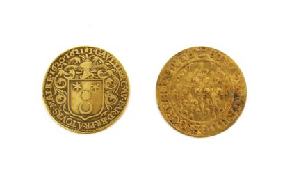null COINS - TWO TOKENS
Bronze Dauphiné account token, late 15th century
Gross weight:...
