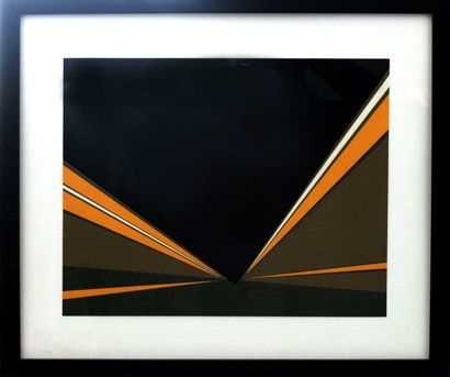 Rita LETENDRE (1928) Into the Horizon, 1969

Silkscreen on paper.

Artist's proof,...
