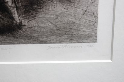 Tomas HRIVNAC (1959) 
Etching signed and numbered 25/40 and dated 2000. 

H_19.5...