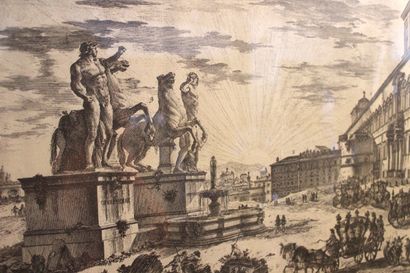 null 
Giambattista PIRANESI (1720-1778) 




Veduta della Piazza di Monte Cavallo...