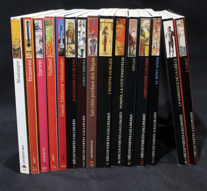 null Lot de 15 ouvrages dont pllusieurs de la collection Découvertes Gallimard (Brassens,...