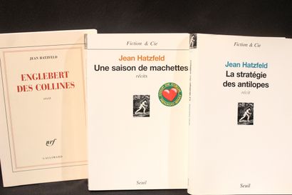 null Lot de 5 romans : 

- Jean Hatzfeld - Une saison de machette - La stratégie...