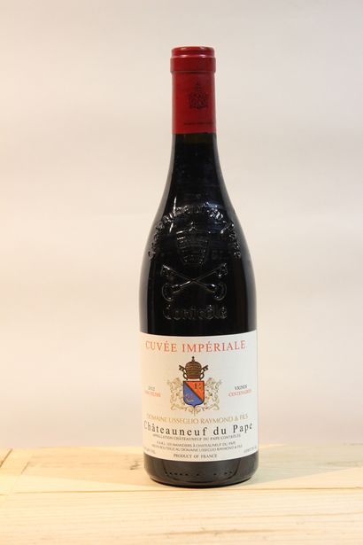 1 B Châteauneuf-du-Pape Cuvée Imperiale 2012...