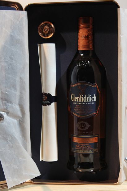 1 B Whisky Glenfiddich 125e anniversaire...