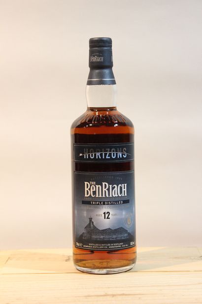 1 B Whisky Benriach 12 ans Horizons Tripple...