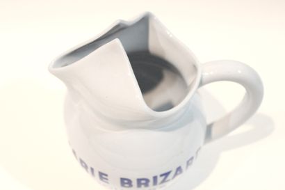 null Ceramic design pitcher Liqueurs Marie Blizzard. 
H_18 cm