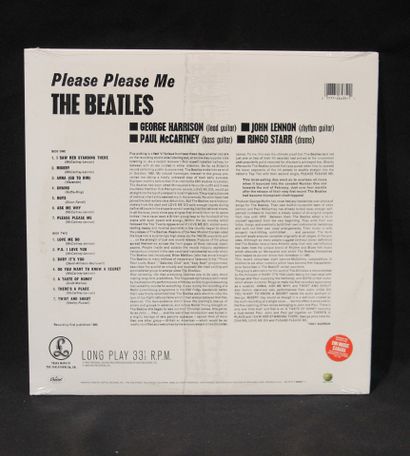 null BEATLES 
Please Please Me vinyl album, limited remastered edition, Parlophone....