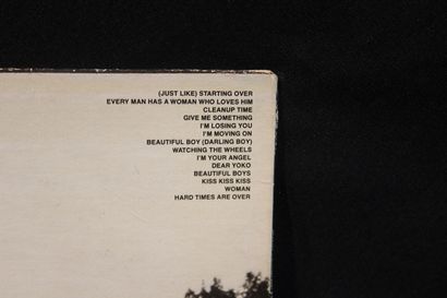 null BEATLES 
John Lennon & Yoko Ono Double Fantasy vinyl album, Geffen Records -...