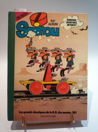 ALBUM SPIROU n°159. Usures d'usage. État moyen.