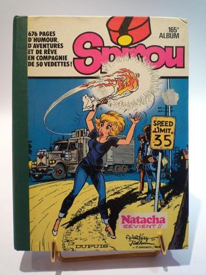 ALBUM SPIROU n°165. Usures d'usage. État correct. 