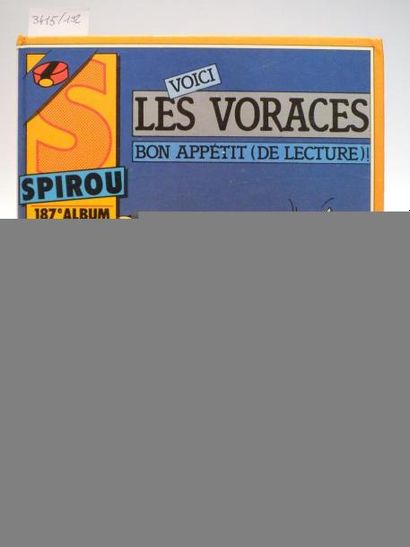 ALBUM SPIROU n°187. Usures d'usage. État moyen.