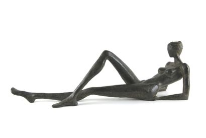 null Sylvie MANGAUD LASSEIGNE (1961), édition limitée. Sculpture en bronze, "Indice...