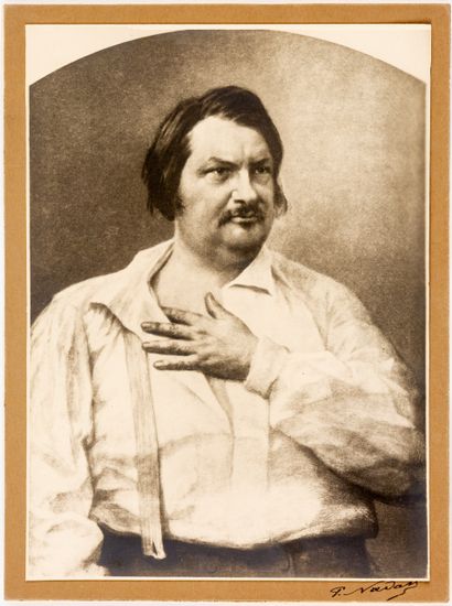 Felix NADAR (1820-1910) Felix NADAR (1820-1910)_x000D_


Honoré de Balzac (1799-1850)_x000D_


Print... Gazette Drouot