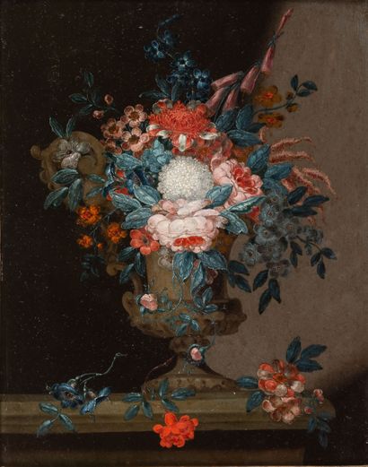 Pierre-Joseph REDOUTÉ (1759-1840), zugeschrieben Nature morte aux fleurs

Huile sur... Gazette Drouot