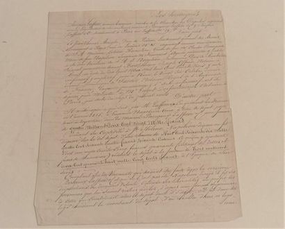 null Madame Mother Very interesting notarial document in which the Duke of Padua...