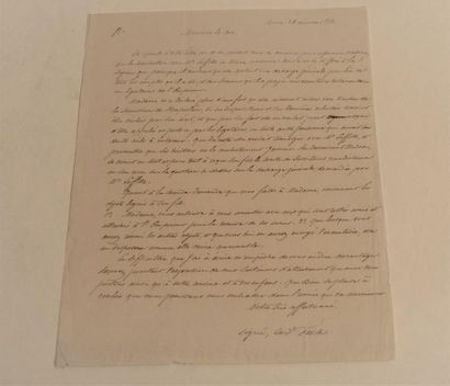 null Cardinal Fesch to the Duke of Padua

Copy of a letter authorising him to deal...