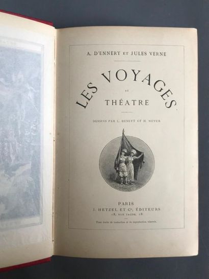 null VERNE Jules and A. d'ENNERY.

Les Voyages au théâtre - Drawings by L. Bennet...