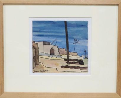 null Jean LEPPIEN (1910-1991).

Landscape of the South.

Ink and watercolour.

Signed...