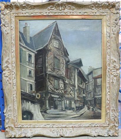 null Marcel LEPRIN (1891-1933).

Vue du village.

Huile sur toile.

Signée en bas...