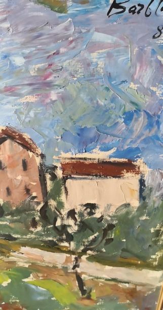 null Oscar Barblan (1909-1987), Swiss Italian painter

Tuscany Landscape

Oil on...