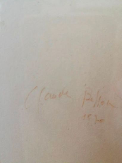 null Claude Besson

Composition abstraite

Lavis sur papier signé et daté 1970 en...